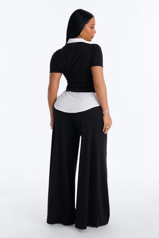 Sharay Knit 2fer Pant Set