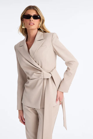 Alani Wrap Waist Blazer