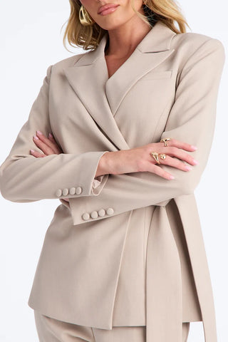 Alani Wrap Waist Blazer