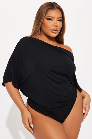 Flatter Me Off Shoulder Bodysuit