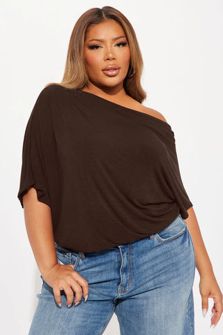 Flatter Me Off Shoulder Bodysuit