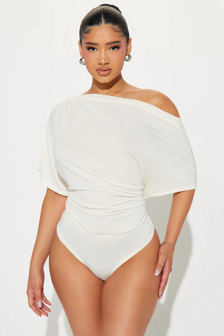 Flatter Me Off Shoulder Bodysuit