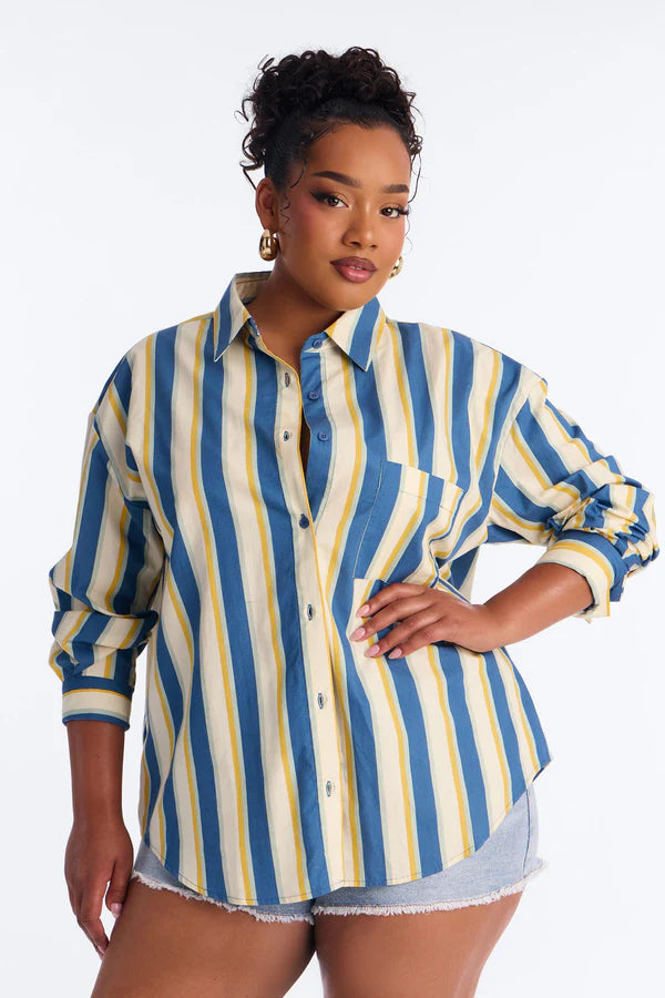 I'm The Main Topic Striped Shirt