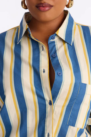 I'm The Main Topic Striped Shirt