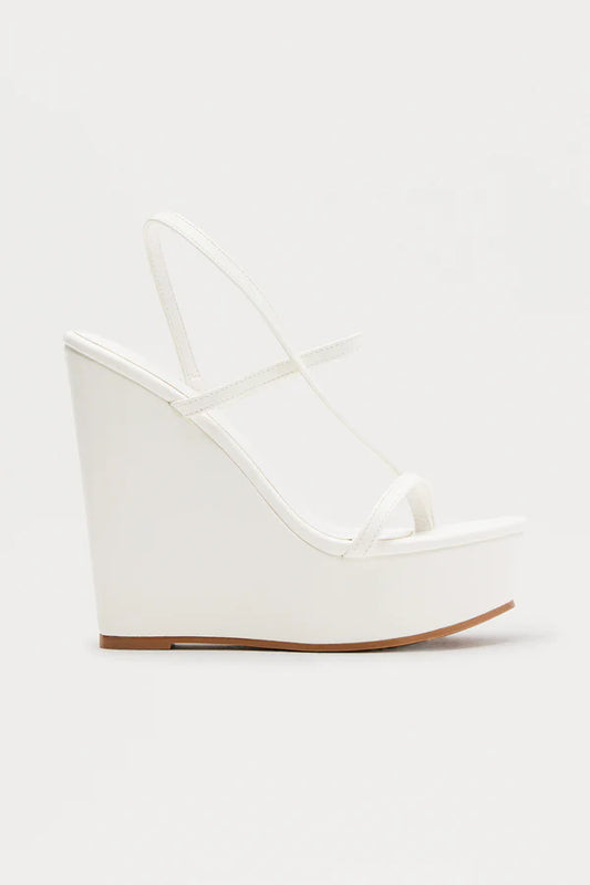 Alliance Platform Slingback Wedges