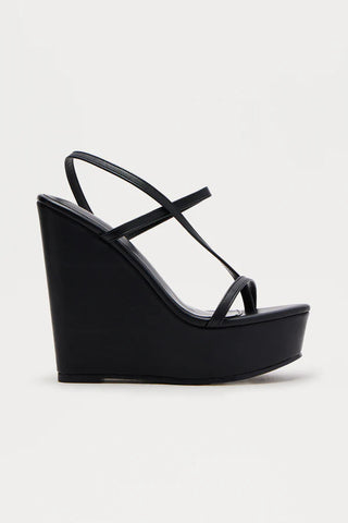 Alliance Platform Slingback Wedges