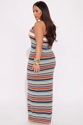 Lynette Striped Maxi Dress