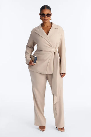 Alani Wrap Waist Blazer