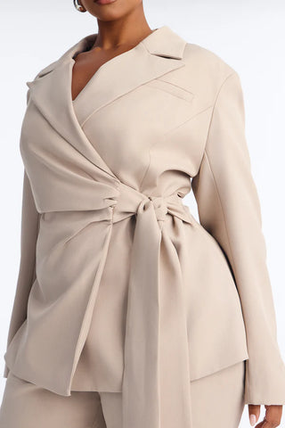 Alani Wrap Waist Blazer