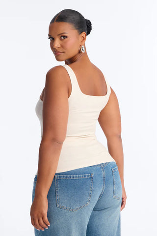 Madison Basic Square Neck Tank Top