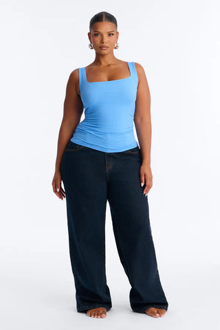 Madison Basic Square Neck Tank Top