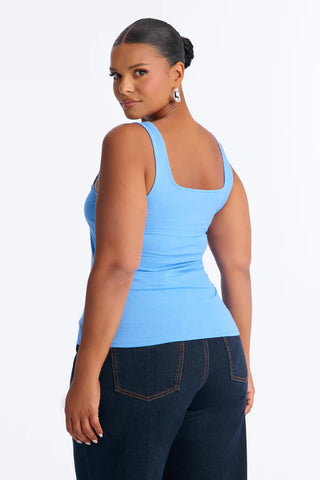 Madison Basic Square Neck Tank Top