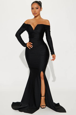 Need To Know Maxi Dress - Black