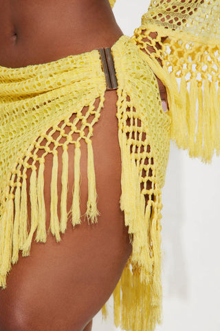 Don't Be Jealous Crochet Skirt Set