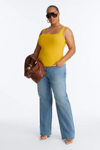Madison Basic Square Neck Tank Top