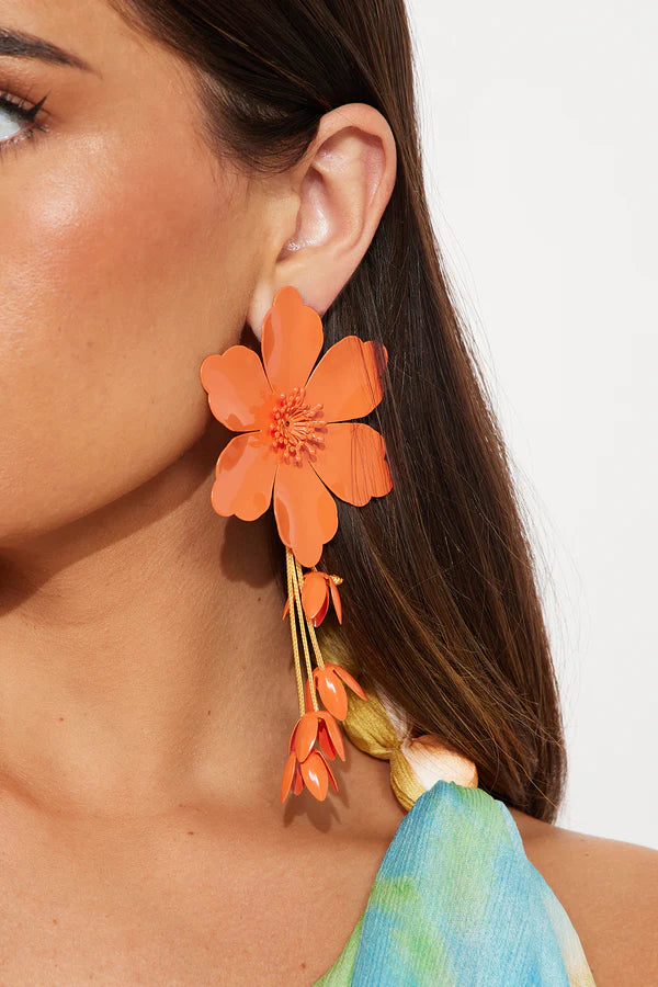 Tropical Vibe Floral Earrings