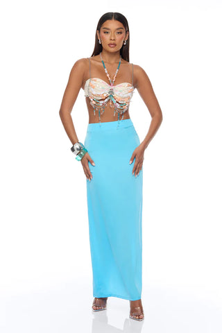 Sunset Siren Gemstone Skirt Set