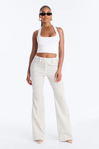 Elle Low Rise Straight Leg Pant