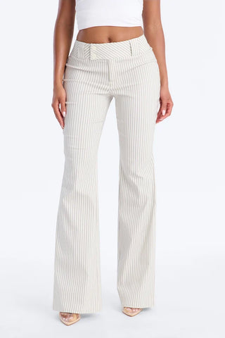 Elle Low Rise Straight Leg Pant