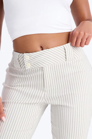 Elle Low Rise Straight Leg Pant