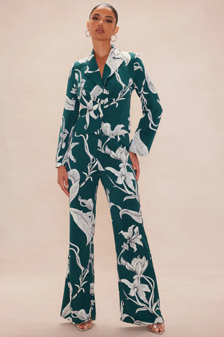 Aubrey Floral Blazer Set
