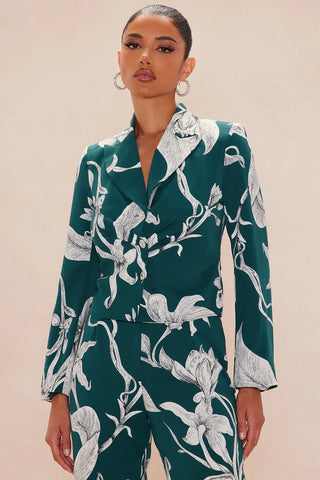 Aubrey Floral Blazer Set