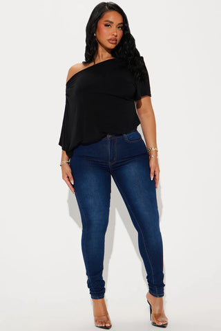 Flatter Me Off Shoulder Bodysuit