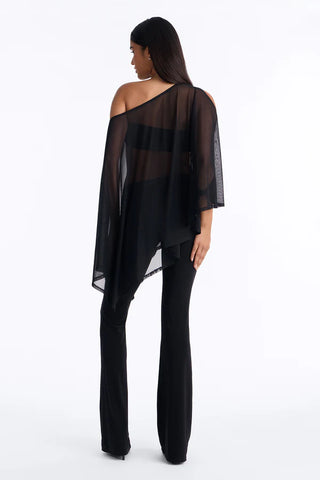 Main Character 3 Piece Mesh Pant Set - Black