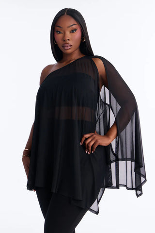 Main Character 3 Piece Mesh Pant Set - Black