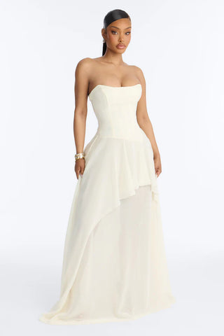 Effortless Charm Chiffon Gown