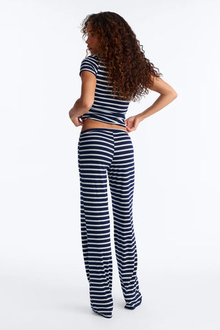Optimist Striped Polo Pant Set