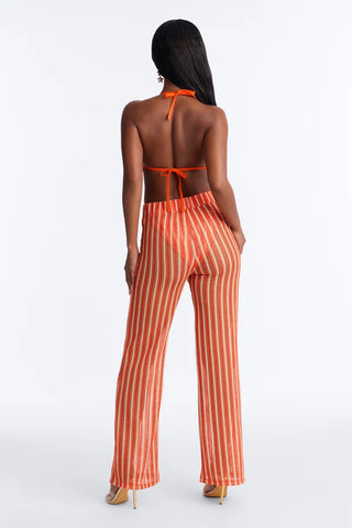 Callie Crochet 3 Piece Bikini & Pants Set