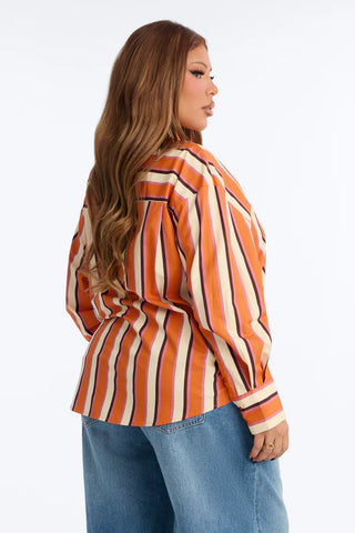 I'm The Main Topic Striped Shirt