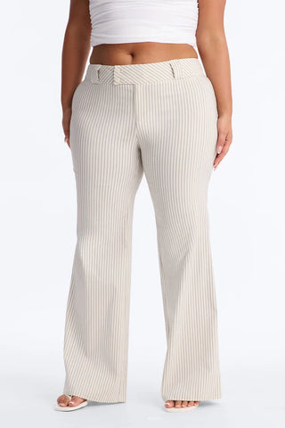 Elle Low Rise Straight Leg Pant