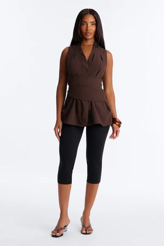 Naya Waist Wrap Blouse Shirt