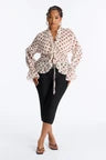 About Me Flyaway Chiffon Ruffle Top