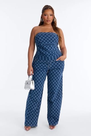 Denim Daydreams Pant Set