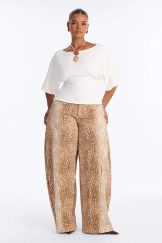 Cici Cinched Waist Short Sleeve Top