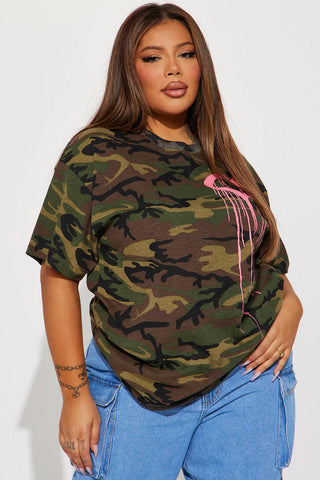 Love Runs Deep Camo Tshirt - Camouflage