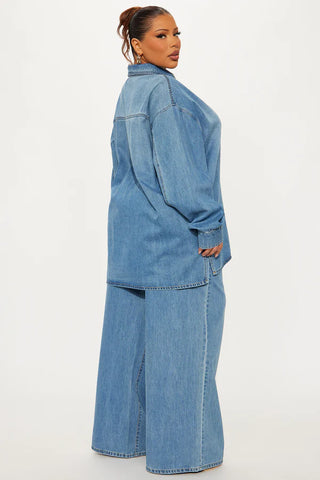 Blue Jean Baby Pant Set