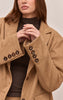 Suede Oversized Dad Blazer