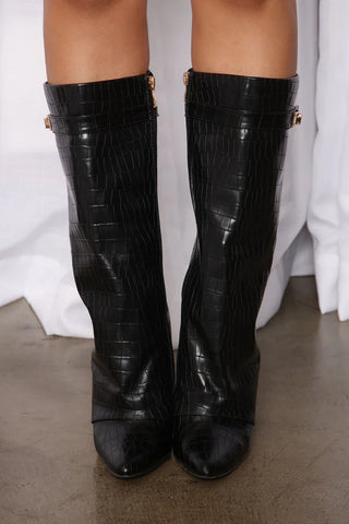Not The Same Knee High Boots