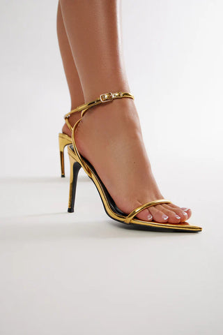 Take Me Places Heeled Sandals - White
