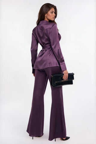 You Know Me Wide Leg Pant Set