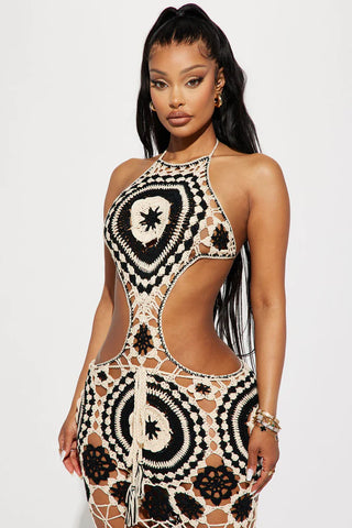 Lolita Crochet Maxi Dress