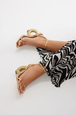 All About It Heeled Sandals