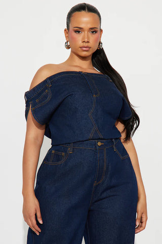 Dakota Denim Jumpsuit - Indigo