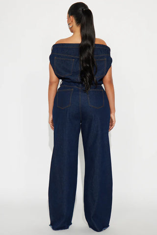 Dakota Denim Jumpsuit - Indigo