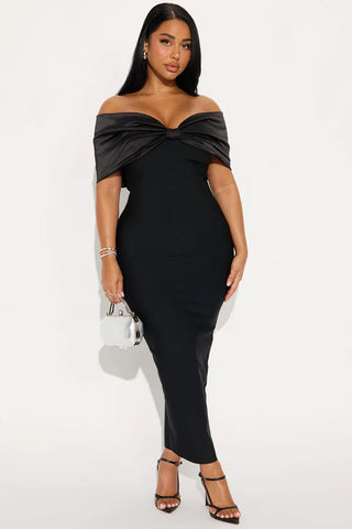 Pretty Privilege Bandage Midi Dress