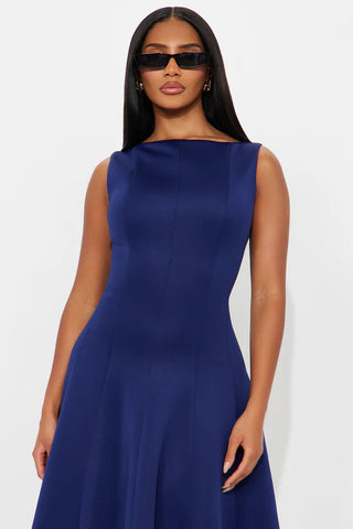 Sweet Sunday Pleated Midi Dress